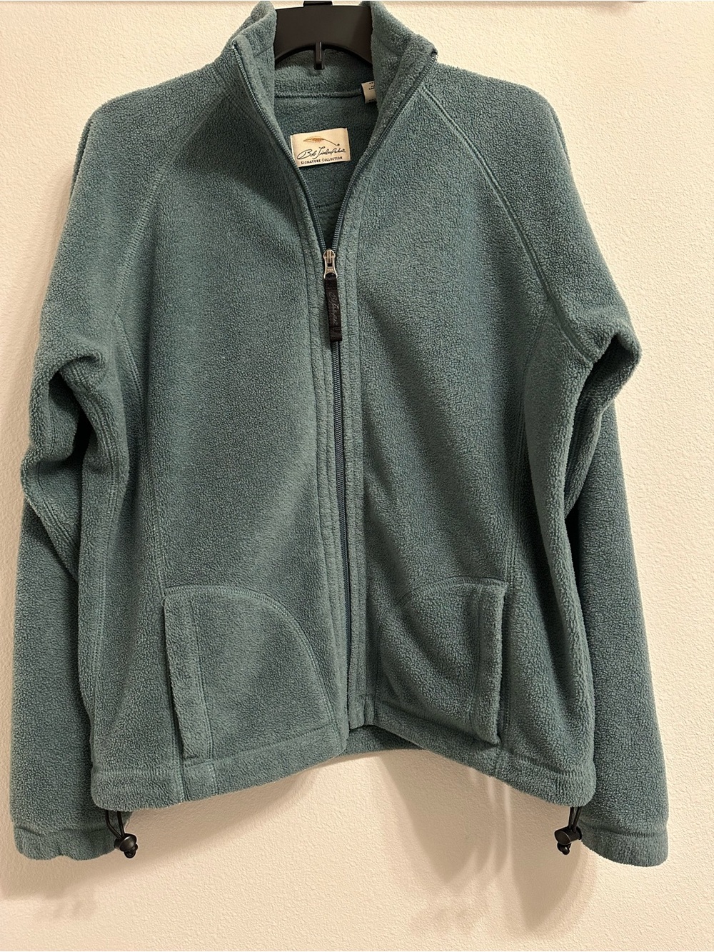 Bob Timberlake Teal Full-Zip Fleece Jacket for Glen Oaks Country Club; size M